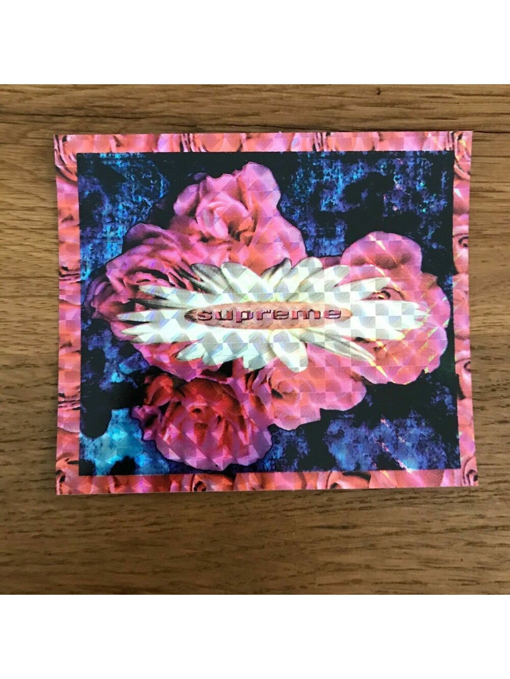 SUPREME NYC Sticker Box Logo BLOOM FW17